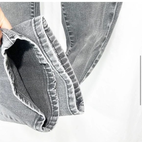 Levi’s Black/Gray 505 Straight Jeans 14 (Size 32) - Picture 7 of 11